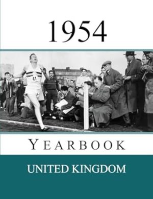 1954 UK Yearbook: Original book full of facts and figures from 1954 - Unique birthday gift / present idea.