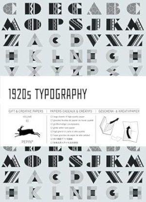 1920s Typography: Gift & Creative Paper Book Vol. 91 (Multilingual Edition) (Gift & creative papers, 91)